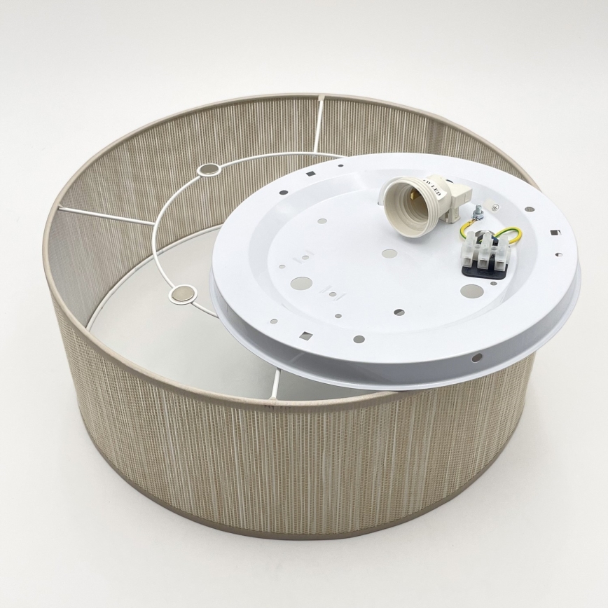 Laelamp SIRJA 1xE27/15W/230V läbimõõt 35 cm beež