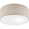 Laelamp SIRJA 1xE27/15W/230V läbimõõt 35 cm beež