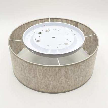 Laelamp SIRJA 1xE27/15W/230V läbimõõt 35 cm beež