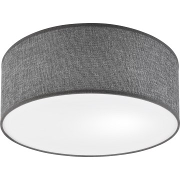 Laelamp SIRJA 1xE27/15W/230V läbimõõt 35 cm hall