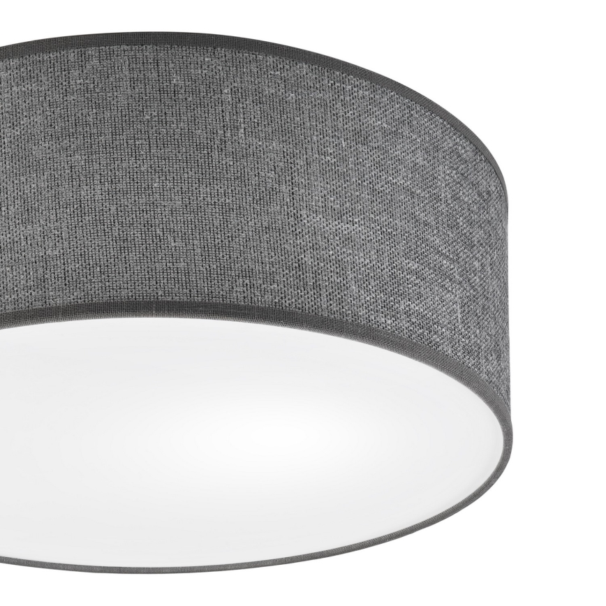 Laelamp SIRJA 1xE27/15W/230V läbimõõt 35 cm hall