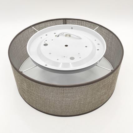 Laelamp SIRJA 1xE27/15W/230V läbimõõt 35 cm pruun