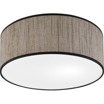 Laelamp SIRJA 2xE27/15W/230V, läbimõõt 35 cm, pruun