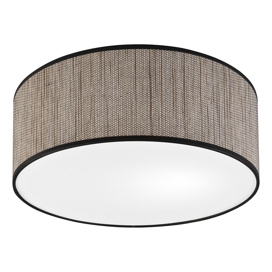 Laelamp SIRJA 2xE27/15W/230V, läbimõõt 35 cm, pruun