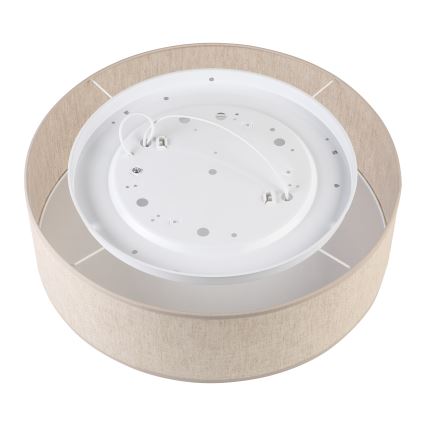 Laelamp SIRJA 2xE27/15W/230V läbimõõt 45 cm beež