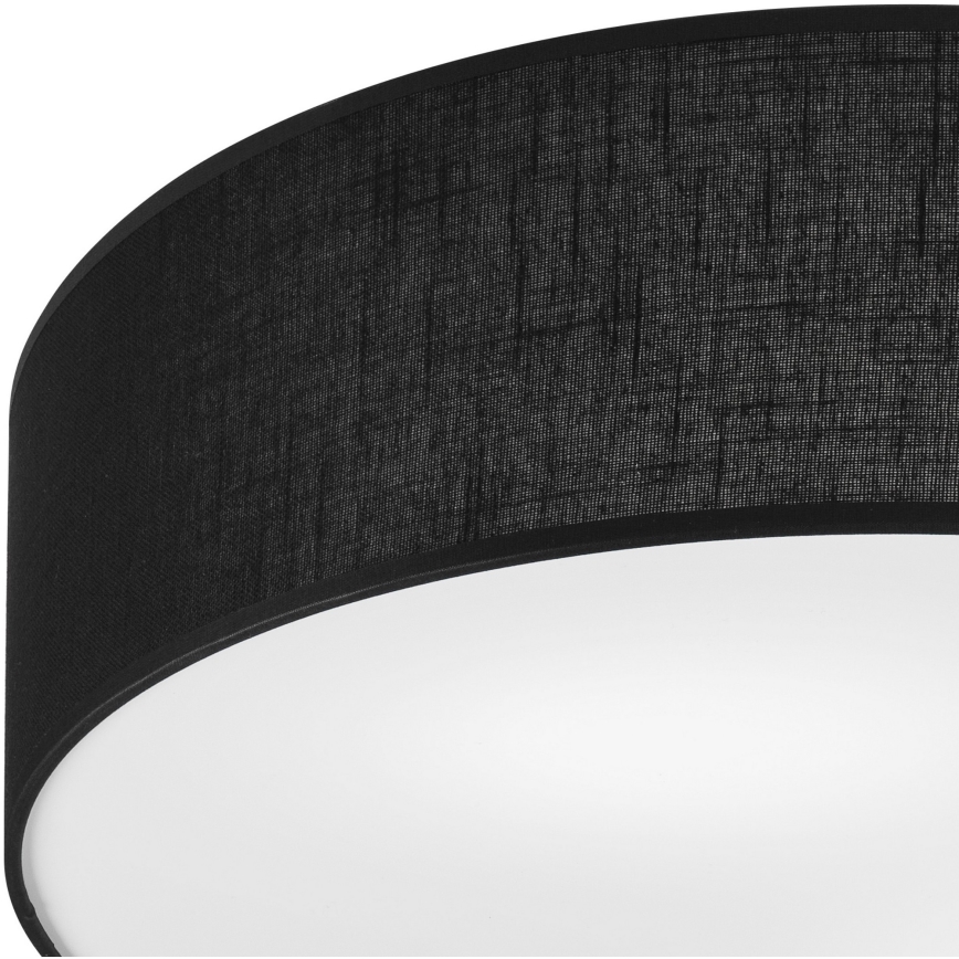 Laelamp SIRJA 2xE27/15W/230V läbimõõt 45 cm must