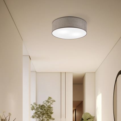 Laelamp SIRJA 2xE27/15W/230V, läbimõõt 45 cm, pruun