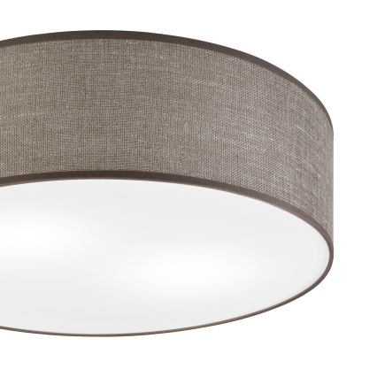 Laelamp SIRJA 2xE27/15W/230V, läbimõõt 45 cm, pruun