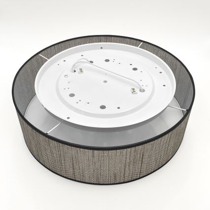 Laelamp SIRJA 2xE27/15W/230V, läbimõõt 45 cm, pruun