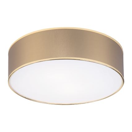 Laelamp SIRJA 2xE27/15W/230V, läbimõõt 45 cm, pruun/kuldne