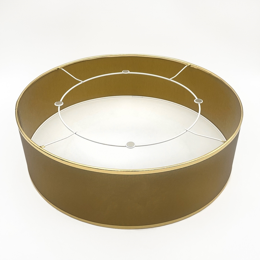 Laelamp SIRJA 2xE27/15W/230V, läbimõõt 45 cm, pruun/kuldne