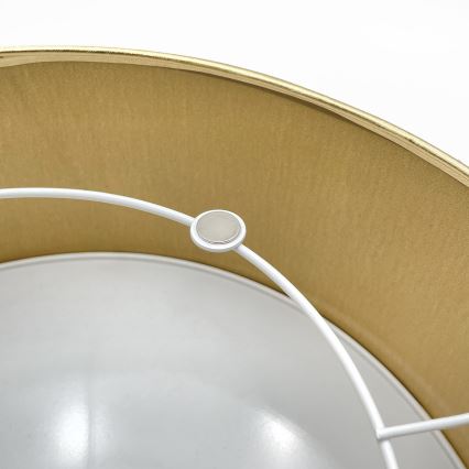 Laelamp SIRJA 2xE27/15W/230V, läbimõõt 45 cm, pruun/kuldne