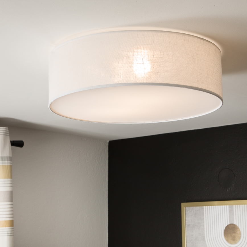 Laelamp SIRJA 2xE27/15W/230V läbimõõt 45 cm valge