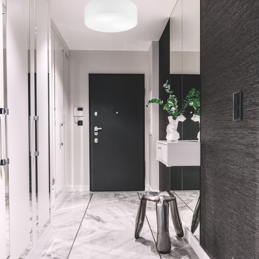 Laelamp SIRJA 2xE27/15W/230V läbimõõt 45 cm valge