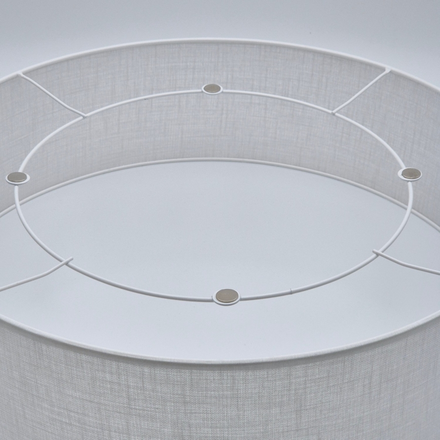 Laelamp SIRJA 2xE27/15W/230V läbimõõt 45 cm valge