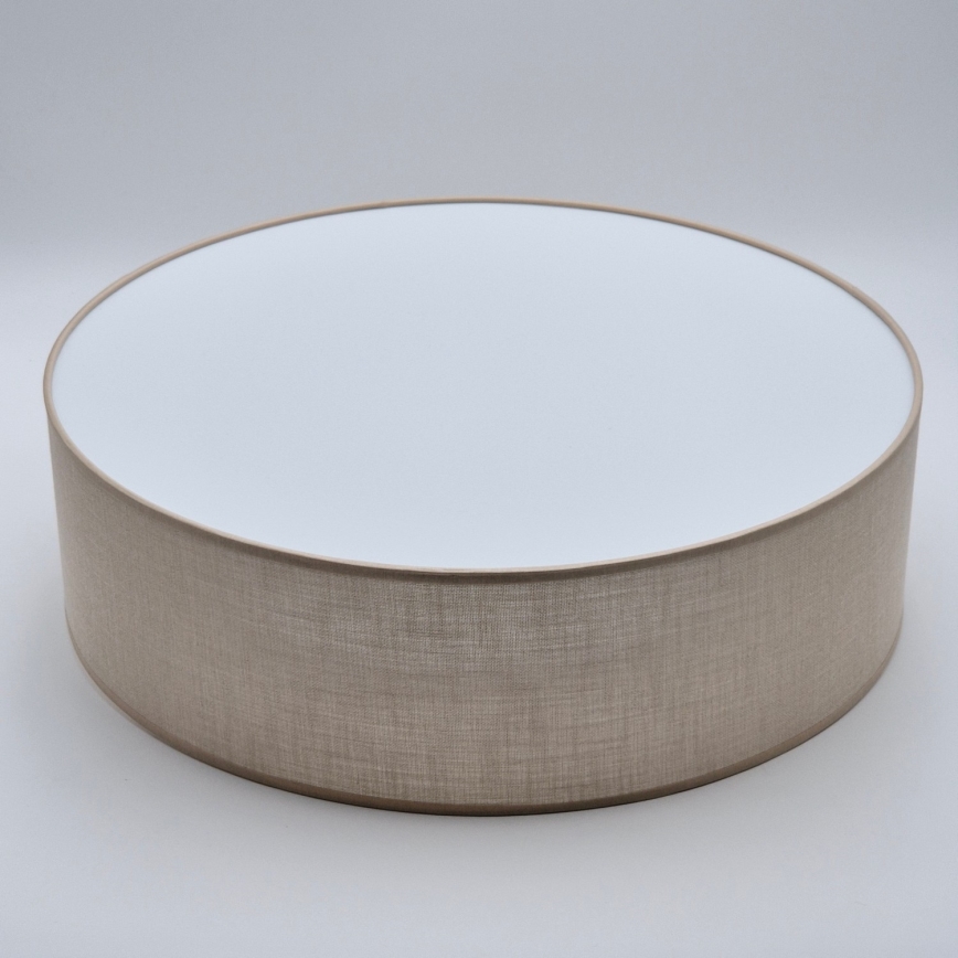 Laelamp SIRJA 2xE27/15W/230V, Ø 45 cm, beež