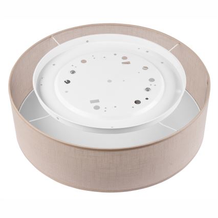 Laelamp SIRJA 2xE27/15W/230V, Ø 45 cm, beež