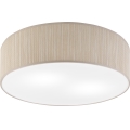 Laelamp SIRJA 2xE27/15W/230V, Ø 45 cm, beež