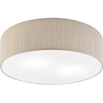 Laelamp SIRJA 2xE27/15W/230V, Ø 45 cm, beež