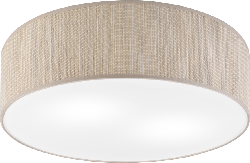 Laelamp SIRJA 2xE27/15W/230V, Ø 45 cm, beež