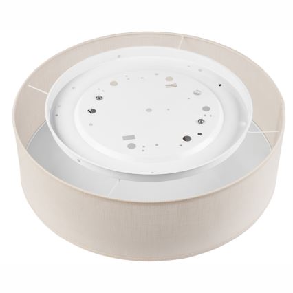 Laelamp SIRJA 2xE27/15W/230V Ø 45 cm kreemivärvi