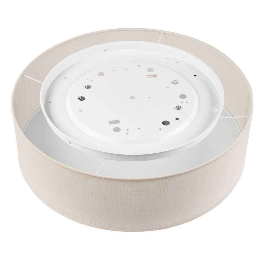 Laelamp SIRJA 2xE27/15W/230V Ø 45 cm kreemivärvi