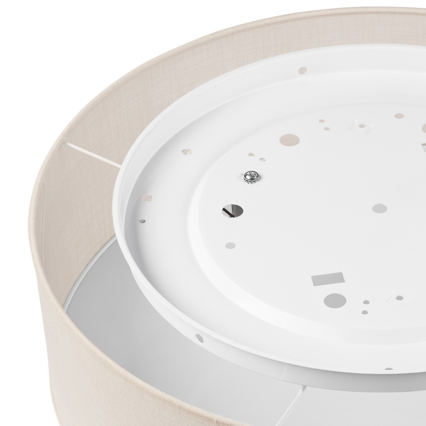 Laelamp SIRJA 2xE27/15W/230V Ø 45 cm kreemivärvi