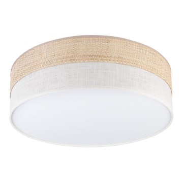 Laelamp SIRJA BOHO 2xE27/15W/230V, läbimõõt 45 cm, beež/kreem