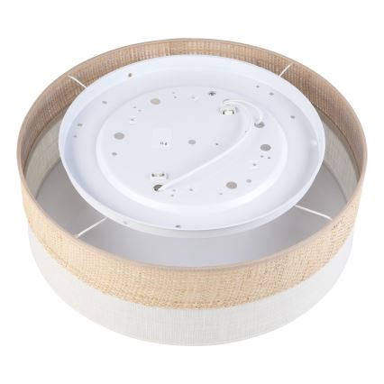 Laelamp SIRJA BOHO 2xE27/15W/230V, läbimõõt 45 cm, beež/kreem