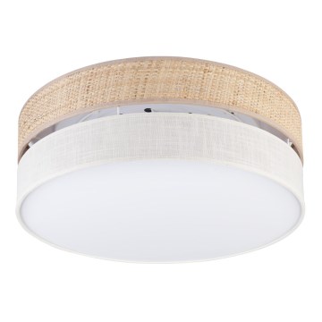 Laelamp SIRJA BOHO 2xE27/15W/230V, läbimõõt 45 cm, beež/kreemjas