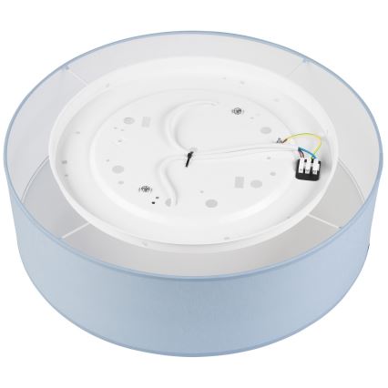 Laelamp SIRJA PASTEL 2xE27/15W/230V läbimõõt 45 cm sinine