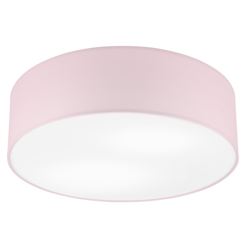 Laelamp SIRJA PASTEL 2xE27/15W/230V, Ø 45 cm, roosa