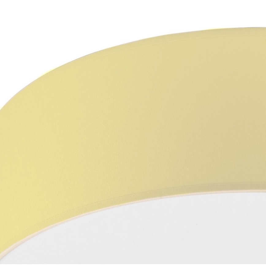 Laelamp SIRJA PASTEL 2×E27/15W/230V, Ø 45 cm, kollane