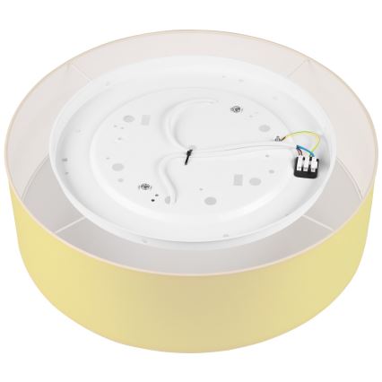 Laelamp SIRJA PASTEL 2×E27/15W/230V, Ø 45 cm, kollane