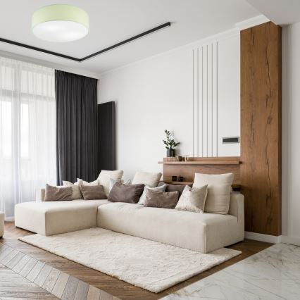 Laelamp SIRJA PASTEL 2×E27, maks. 15 W, 230 V, läbimõõt 45 cm, roheline