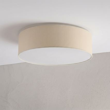 Laelamp SIRJA PLISADO 4xE27/15W/230V läbimõõt 45 cm kreemjas