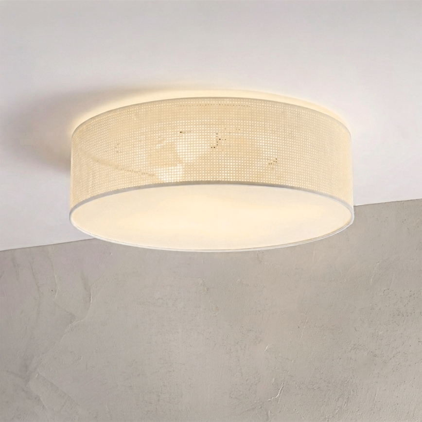 Laelamp SIRJA PLISADO 4xE27/15W/230V läbimõõt 45 cm kreemjas
