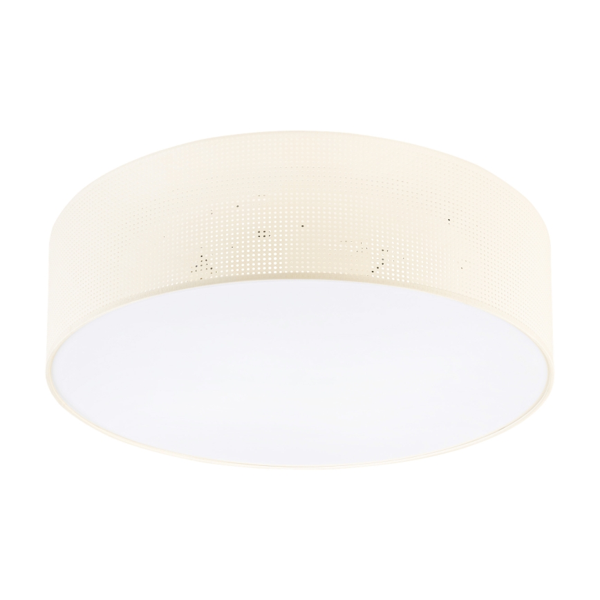 Laelamp SIRJA PLISADO 4xE27/15W/230V läbimõõt 45 cm kreemjas