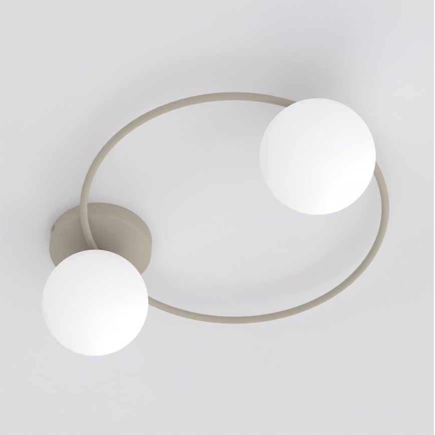 Laelamp SOPRA 2xE14/10W/230V beež/valge