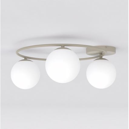 Laelamp SOPRA 3xE14/10W/230V beež/valge