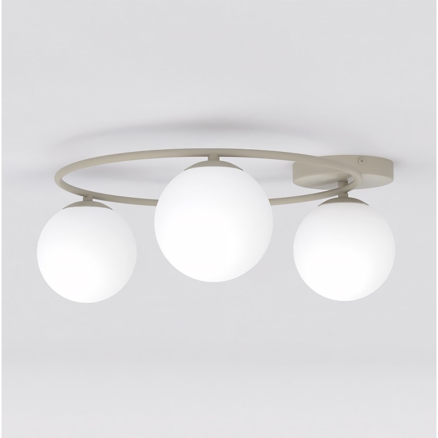 Laelamp SOPRA 3xE14/10W/230V beež/valge