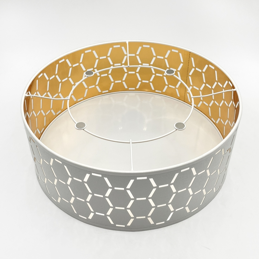 Laelamp ULLE 1xE27/15W/230V, läbimõõt 35 cm, valge