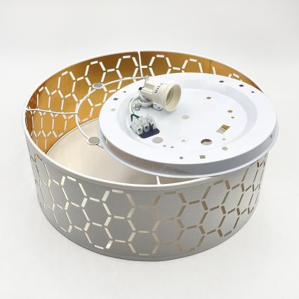 Laelamp ULLE 1xE27/15W/230V, läbimõõt 35 cm, valge