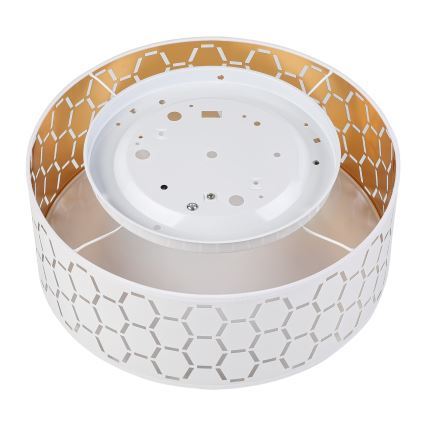Laelamp ULLE 1xE27/15W/230V, läbimõõt 35 cm, valge