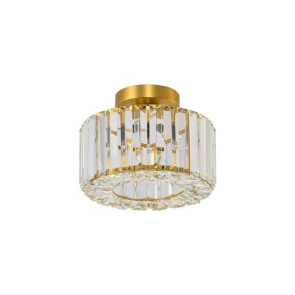 Laelamp VETRO 1xE27/15W/230V läbimõõt 24,5 cm kuldne