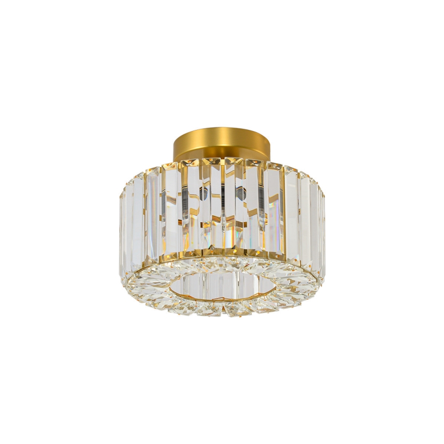 Laelamp VETRO 1xE27/15W/230V läbimõõt 24,5 cm kuldne
