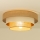 Laelamp WENTA 1xE27/60W/230V läbimõõt 50 cm juut/beež