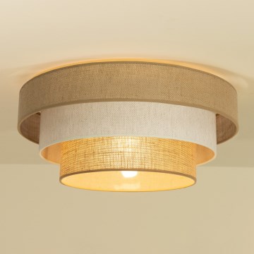 Laelamp WENTA 1xE27/60W/230V, läbimõõt 50 cm, juut/kreemjas