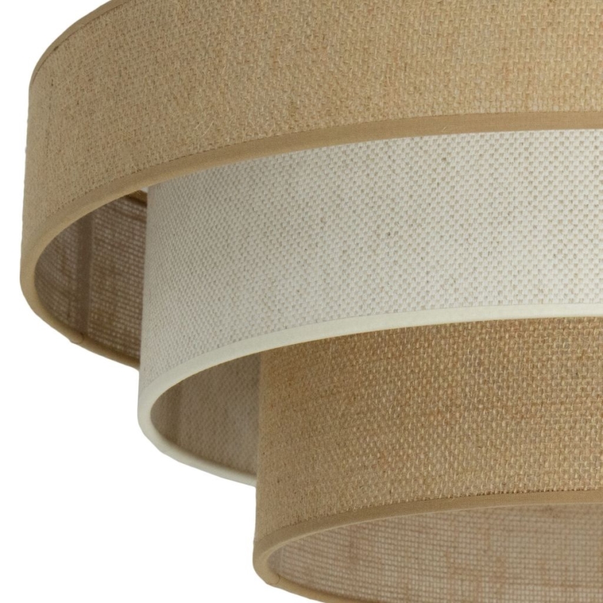 Laelamp WENTA 1xE27/60W/230V, läbimõõt 50 cm, juut/kreemjas