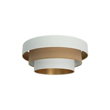 Laelamp WENTA 1xE27/60W/230V, läbimõõt 50 cm, valge/pruun
